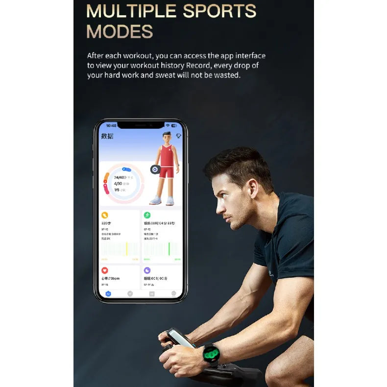 2025 New BW16 4G Smartwatch with Google Play, 1.5" Display, SIM Support, Pedometer & Sleep Monitor
