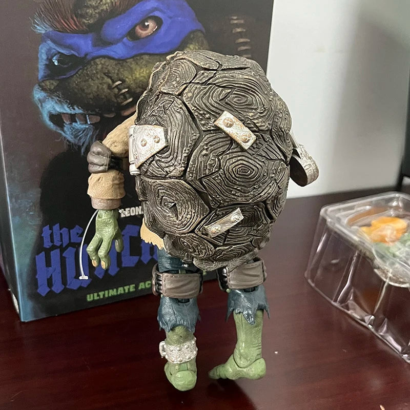 NECA Last Ronin Leonardo April Oneil Casey Jones Hunchback Michelangelo Mummy Raphael Frankenstein Monster Turtle Action Figure