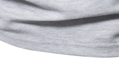 AIOPESON Deer Embroidery Men's Polo Shirts Solid Color Long Sleeve Polo Shirts for Men New Spring Social Business Polos Male