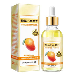 60ml Strawberry/Peachh/Mango/Cinnamon Bun/Vanilla/Birthday Cake Flavor Body Massage Oil Body Juice Oil Fragrance Massage Oil