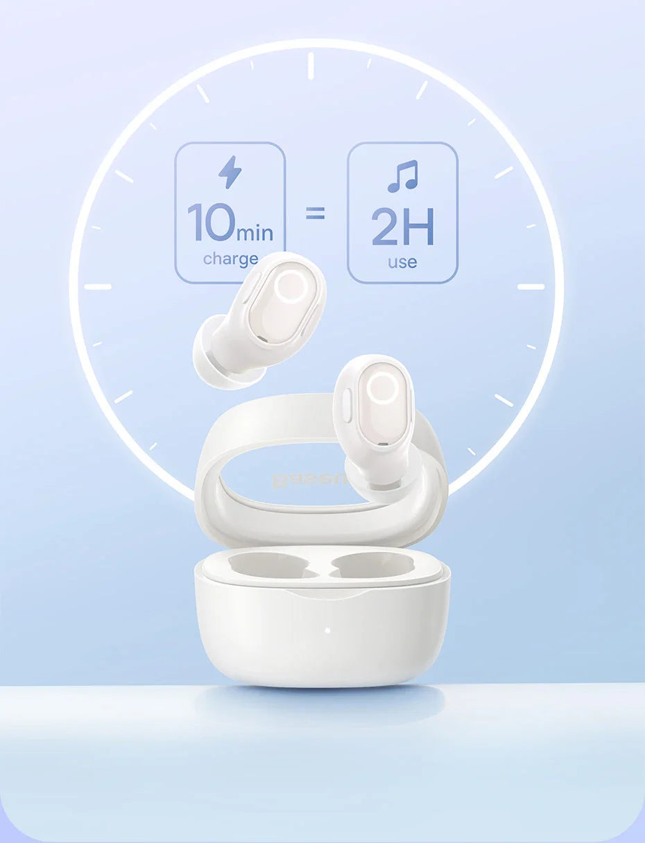 Baseus WM02 TWS Wireless Earphone Bluetooth 5.3 Headphone Headset True Wireless Earbuds Handsfree Ear Buds For iPhone 14 Pro Max