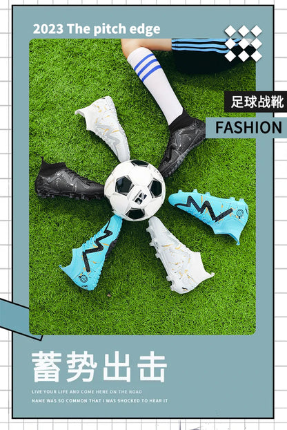 Men's Football Boots Professional Society Football Boot Outdoor Sports Kids Turf Soccer
