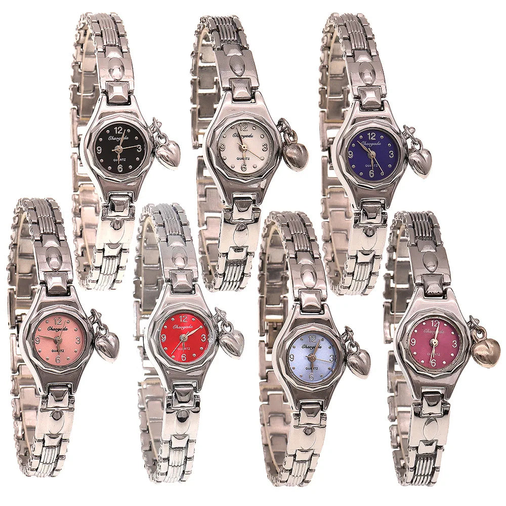 Cute Women's Bracelet, Ultra SlimVintage Wrist, Analog Quartz Bangle, Elegant Dress Watch Mini Watch dropshipping