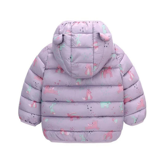 Children Boys Baby Hooded Lightweight Down Jackets