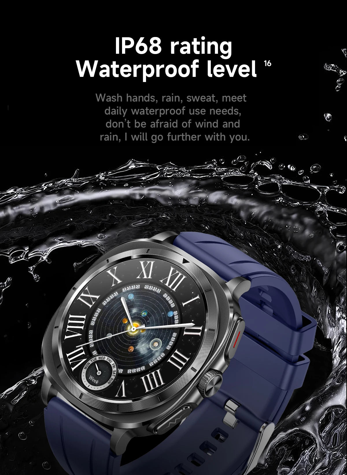 2025 Fashion New Expert level Health Smart Watch Men ECG+PPG Laser Monitor Uric Acid Blood Fat Blood Pressure NFC HD Call Watch