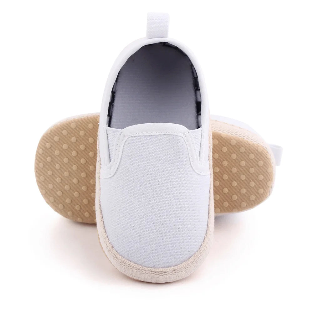 Baby Soft Shoes Toddler First Walking Shoes Slip-on Spring and Autumn Prewalking Shoes