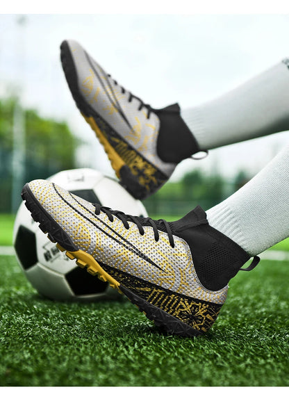 Men Outdoor FG/TF Football Boots Futsal Professional Unisex Soccer Shoes