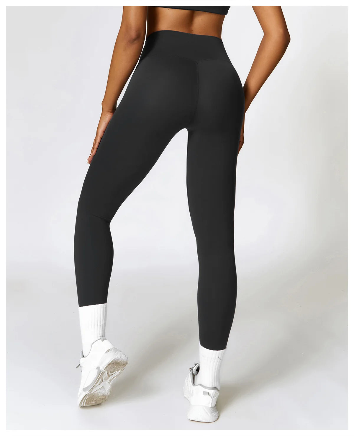 Women Sport Seamless Leggings High Waist Elastic Solid Yoga Leggings Gym Workout