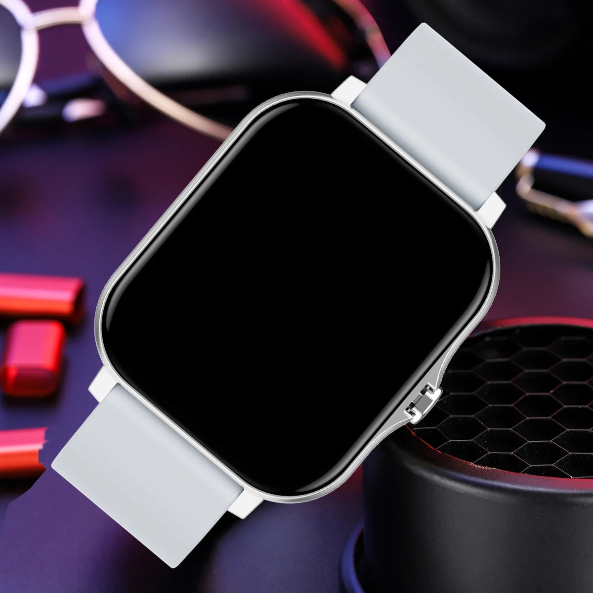 New SmartWatch Men Women 2.02 Amoled BT Call GPS Tracker NFC Sport Waterproof Heart Rate Smart Watch Fitness Tracker