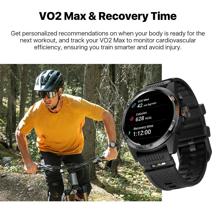 TicWatch Atlas Silver Smartwatch( Refurbished), GPS, barometer, compass, 110+ workout, only for Android