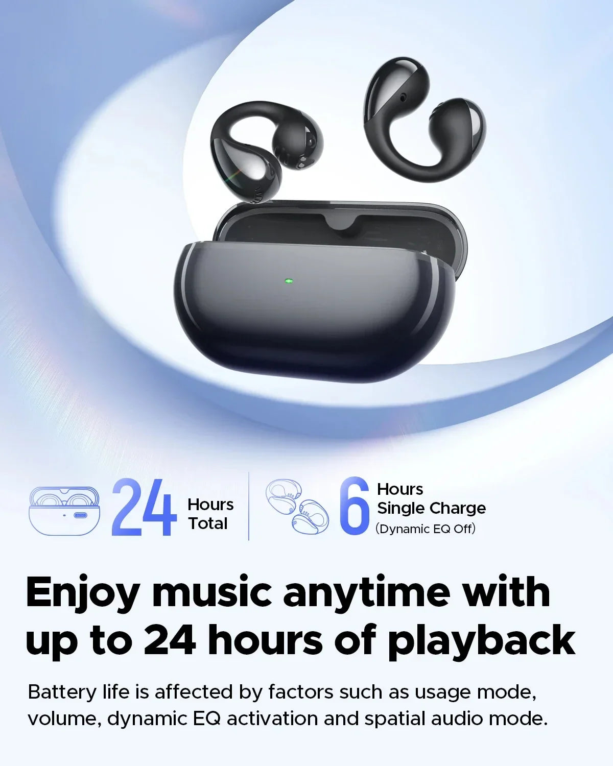 2026 Wireless Headset Bluetooth 5.4 Earplug Earphone PearlClip Pro Supports AI ENC clear Call Multipoint Connection And IPX5.