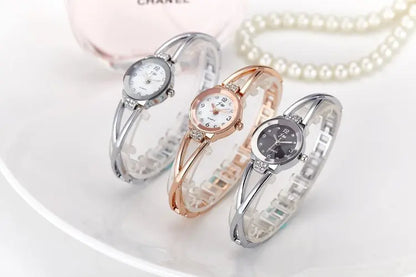 New Trendy Women Bracelet Watch Mujer Relojes Small Dial Quartz Leisure Popular Wristwatch Hour Female Elegant Watches