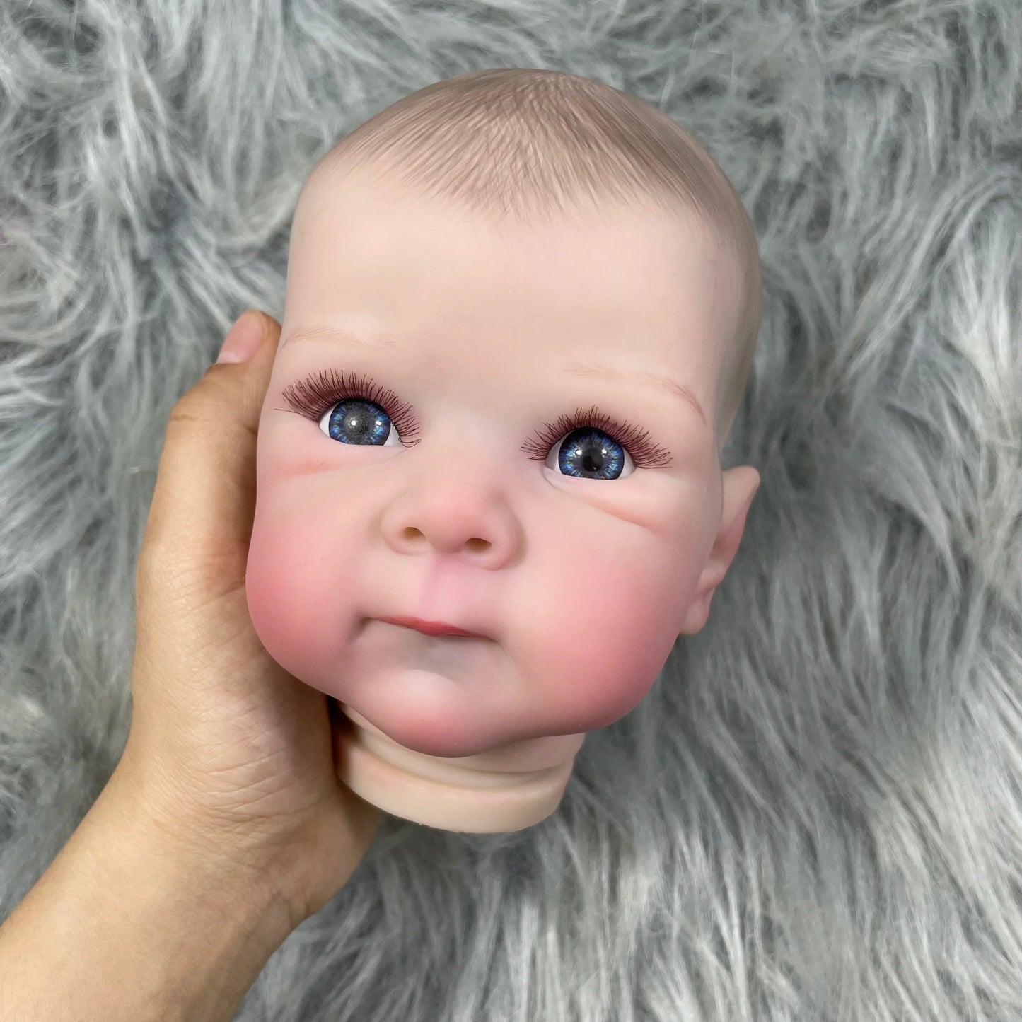 18inches Already Painted Bebe Bettie Doll Kits Vinyl Reborn Doll Unassembled DIY Reborn Doll Kit Gift for Children