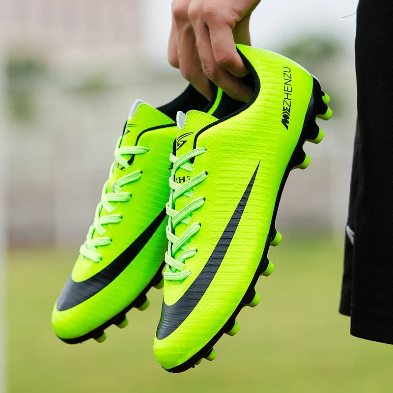 Soccer Shoes Football Boots Hight Quality Outdoor Training Cleats Turf Ankle