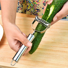 Double-Sided Vegetable Peeler Grater Julienne Peeler Slice Stainless Steel Potato