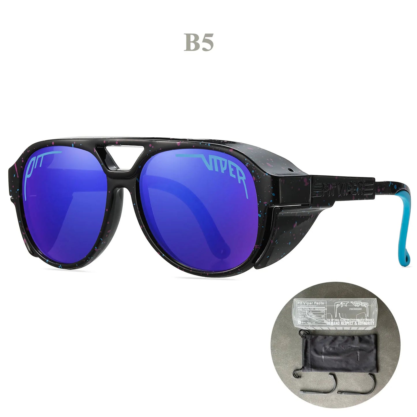 Adult Retro PIT VIPER Sunglasses Men Women Vintage Eyewear Steam Punk Sun Glasses UV400 Eyeglasses Steampunk Goggles With Box