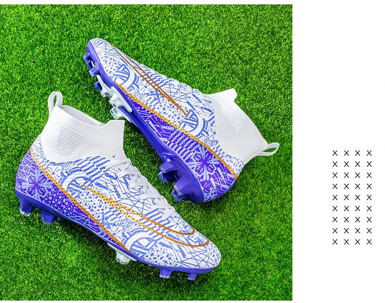 Men Outdoor FG/TF Football Boots Futsal Professional Unisex Soccer Shoes