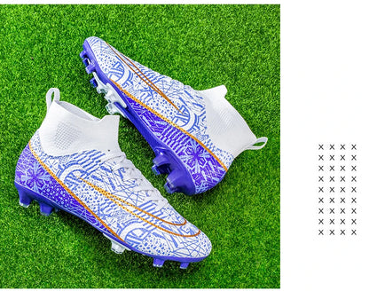 Men Outdoor FG/TF Football Boots Futsal Professional Unisex Soccer Shoes