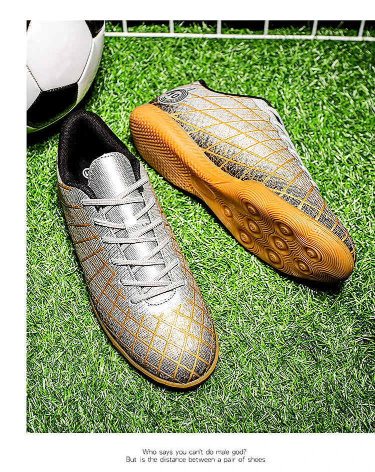 Professional Men's Soccer Shoes Society Indoor Training Football Boots