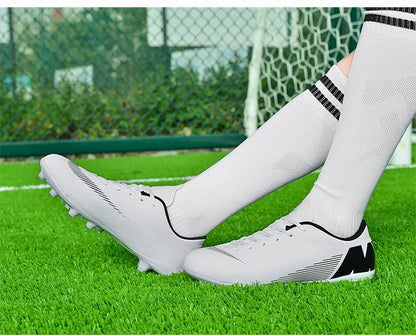 Soccer Shoes Society Grass Indoor Sports Fast Football Field Boots Futsal Non Slip