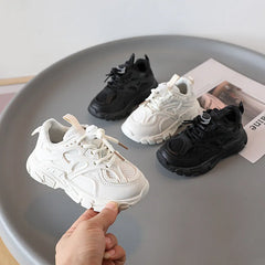 Children Mesh Breathable Sneakers Spring Autumn Baby Soft Bottom