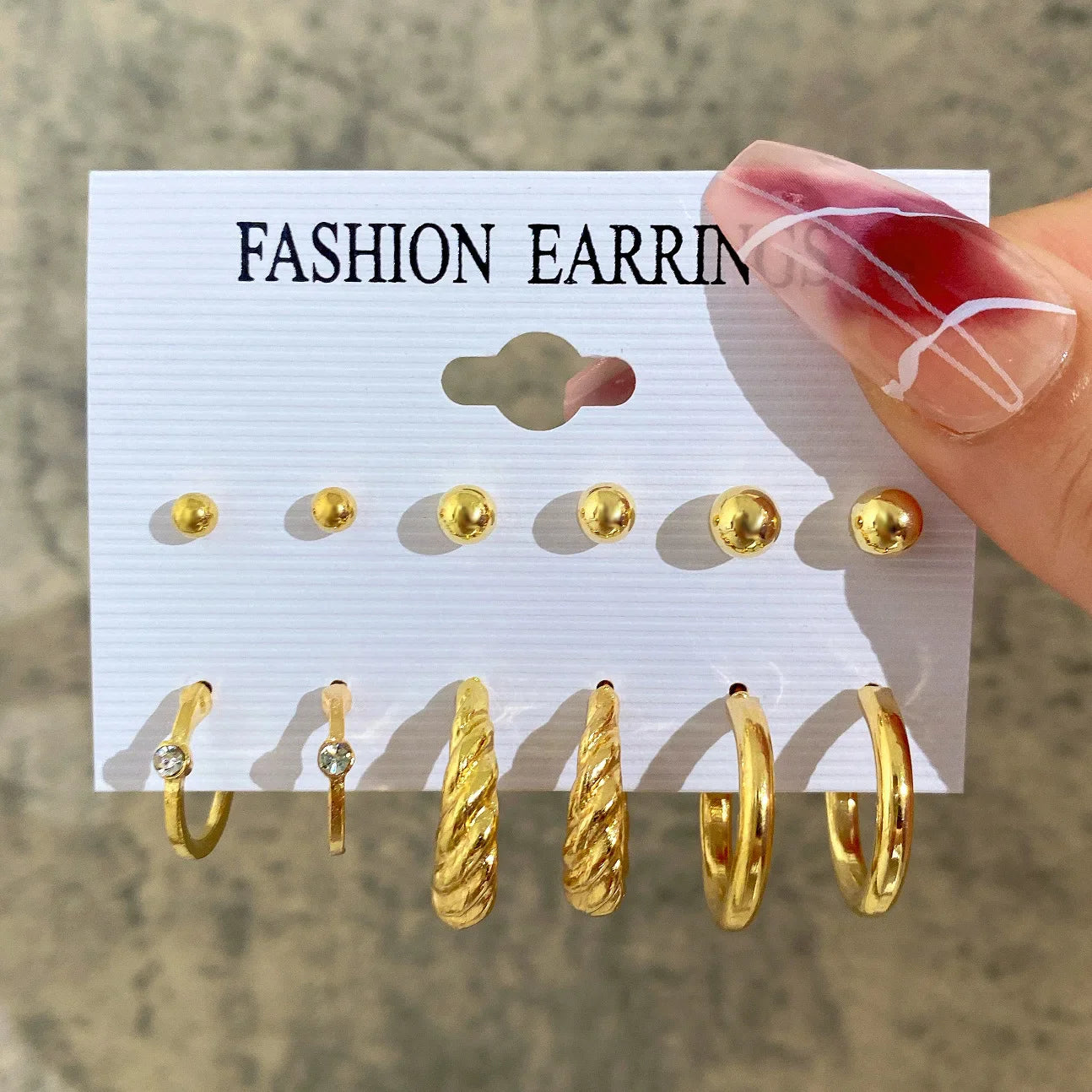 Fashionable Pearl Note Butterfly Geometric Tassel Stud Earrings Women Suit Elegant Charm Engagement Party Jewelry