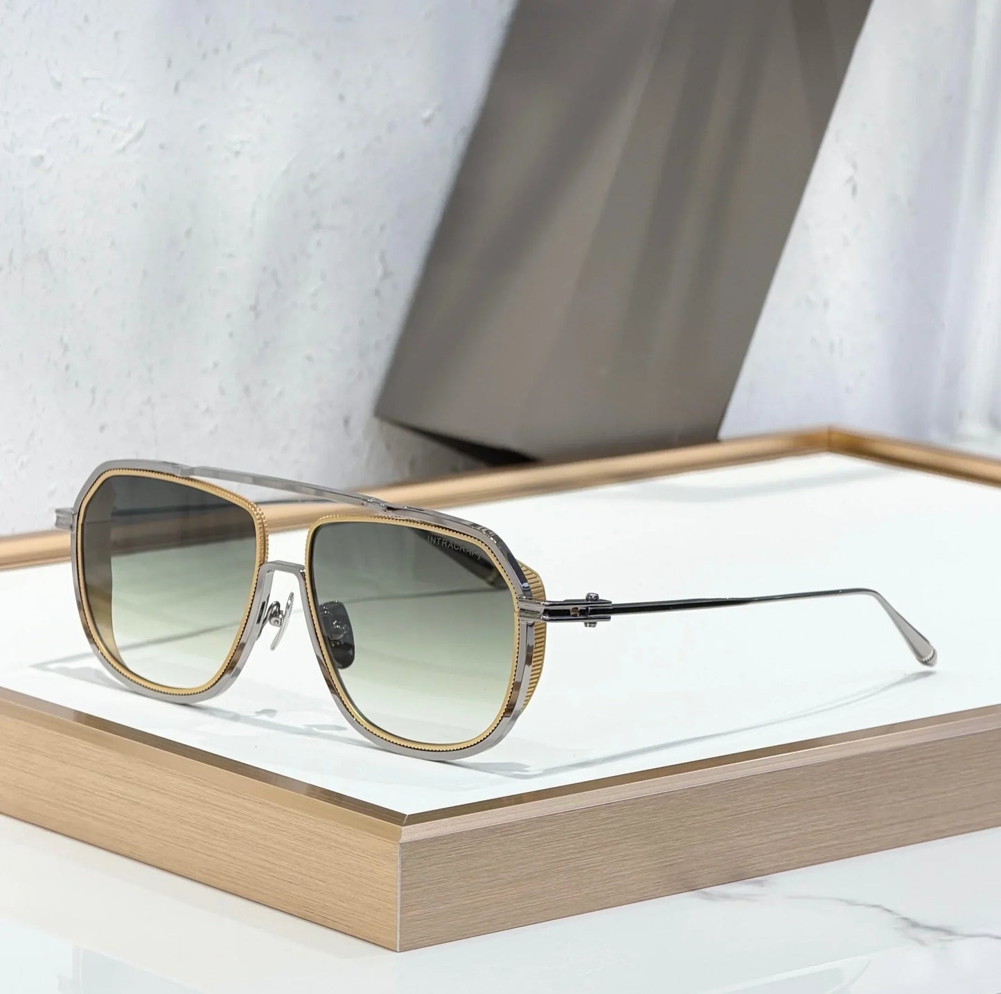 ADITA INTRACRAFT DTS165 Top Quality Sunglasses for Men Classic Women Luxury Brand Designer sun glasses UV400 With box