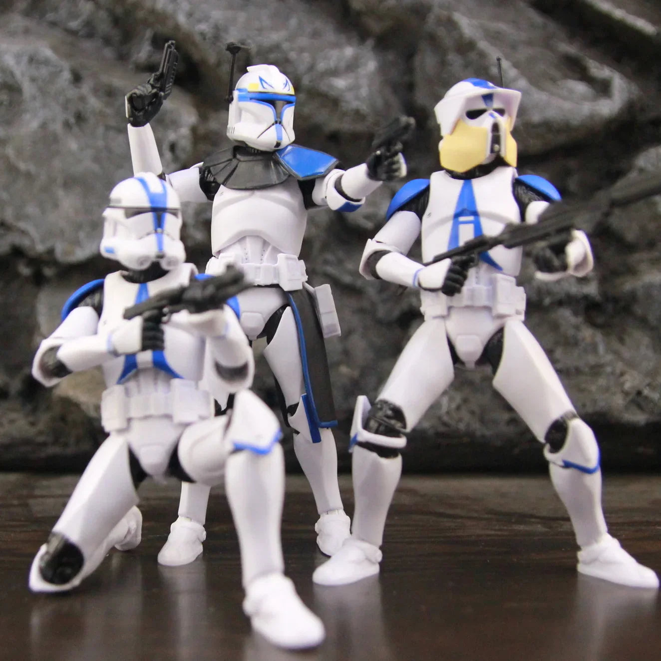 Star Wars 501st Legion ARF ARC Trooper Jesse Hardcase Commander Bane Denal Tup Dogma 6" Action Figure Phase 2 Rex Team Clone Toy