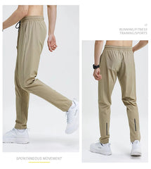 Pencil Pants Men Gym Casual Sweatpants Pant Fishing Breathable Quick-Drying Ice