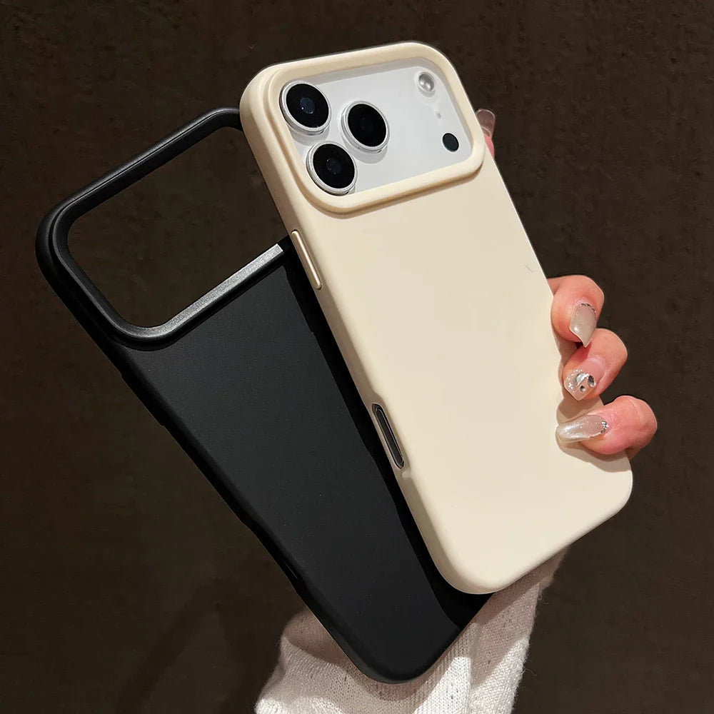 Candy Color Silicone Protective Phone Case For iPhone 17 Pro Max 17 Air 17 Pro Shockproof Matte Soft TPU Bumper Back Cases Cover