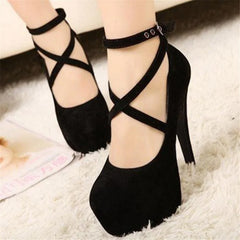 Red Black Black High Heel Stiletto Ladies Dress Pumps Fashion Ladies Party