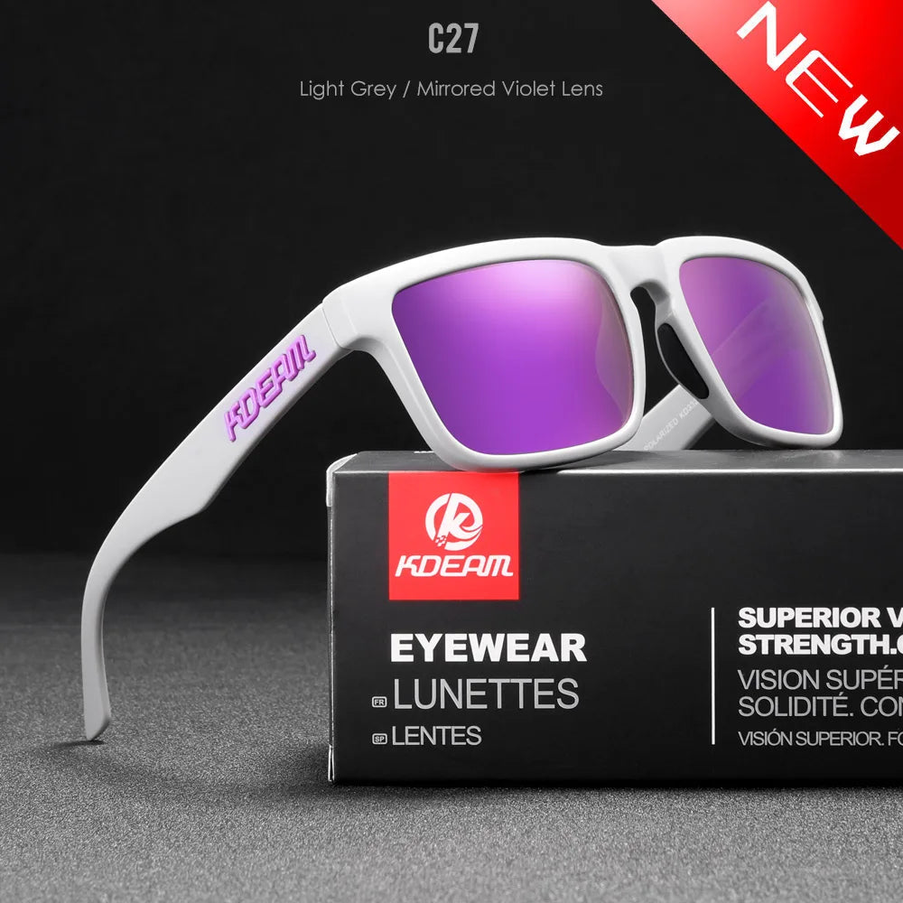 Sunglasses Outdoors Lifestyle Coating Sun Glasses New Matching Colors With Box