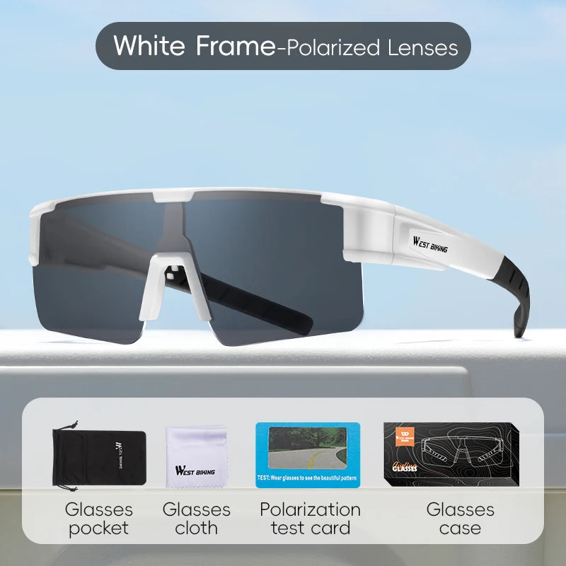 Sunglasses Men Photochromic Cycling Fit Over Myopic Glasses Driving