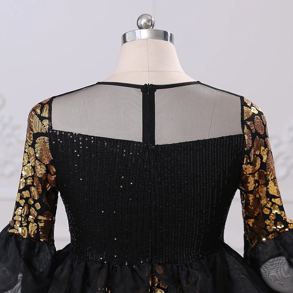 Homecoming Dresses: Exquisite Sequin Slim Half Sleeve Mermaid Evening Dresses