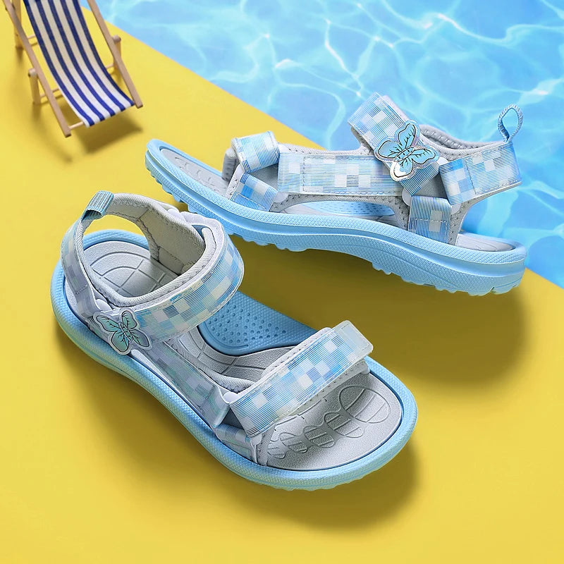 Summer Children Sandals Baby Girls Toddler Soft Non-slip Princess Shoes
