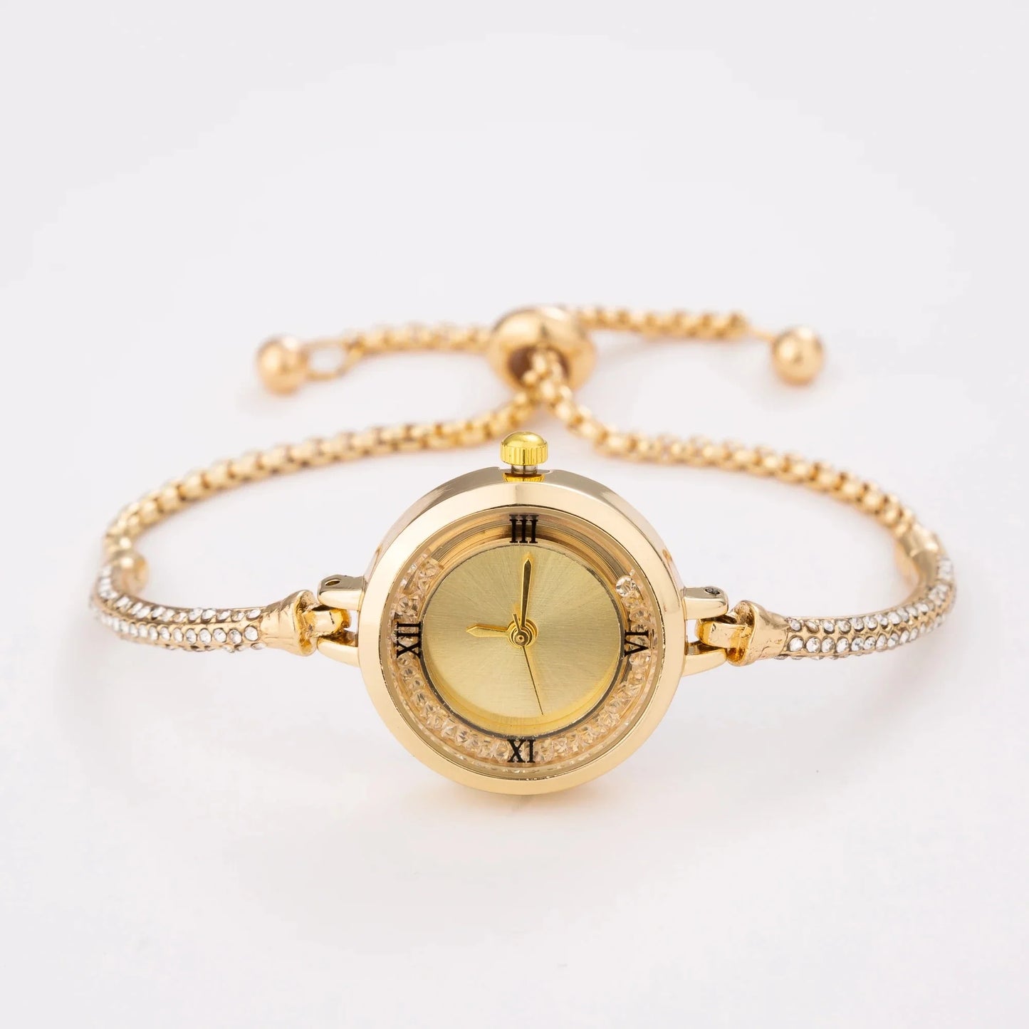 Fashion Luxury Women's Watch Gold Fine Strap Ladies Watch For Bracelet Montre Femme Female Wrist Watch Women Clock Relojes