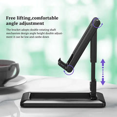 Foldable Tablet Mobile Phone Desktop Phone Stand for iPad iPhone Samsung Desk