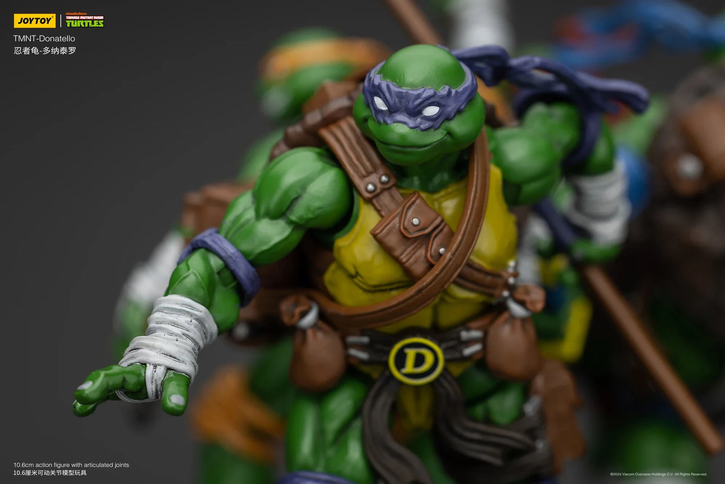 [Available in Asia]JOYTOY 1/18 Action Figure TMNT Ninja Turtles Michelangelo Donatello Leonardo Raphael Anime figures Toys Model