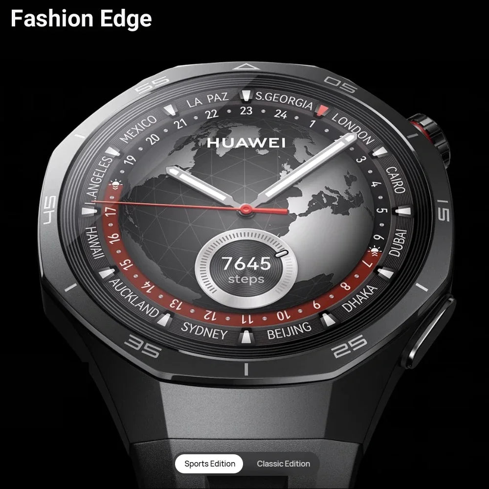 HUAWEI Watch GT 5 Pro Smartwatch,Ceramic and Titanium Watch GT5 Pro,Global Version,compatible with iOS and Android