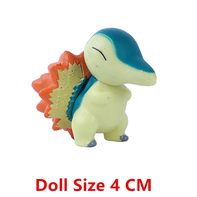 Pokemon Cartoons Movie Anime Figure Gengar Charizard Pikachu Collection Model Pocket Monster Action Toys Kids Christmas Gifts