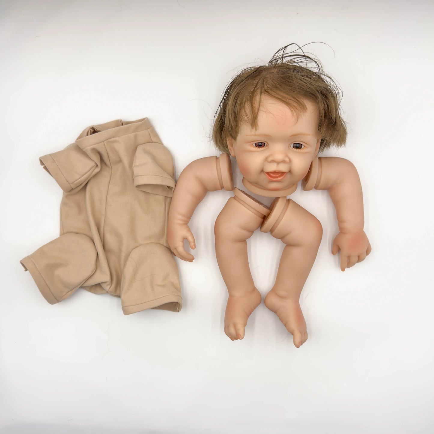 NPK Lifelike Clearance 18-22Inch Lots of Clearance Sale Cheap Painted Kits with Rooted Hair DIY Toy