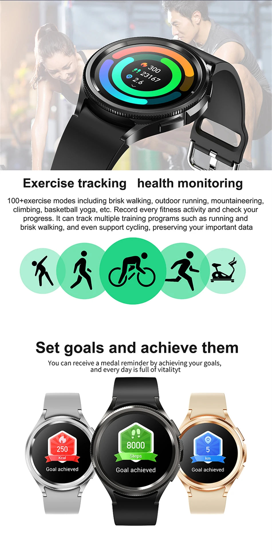 Watch 6 Classic Smartwatch Men GPS Outdoor Sports Health Heart Rate Monitor Waterproof Bluetooth Call Smart Watch 2025 New