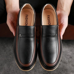 Men's Breathable Leather Business Casual Formal Shoes