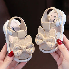 Summer Kids Shoes for Butterfly Girls Sandals Fashion Soft Bottom Boys Beach Sandals