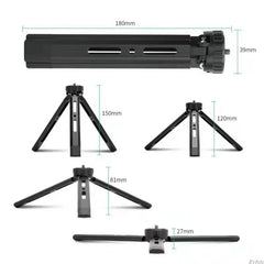 Mini Tripod for Camera Aluminum Tripie for Camera Desktop Mini Tripod Metal