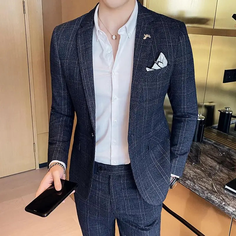 Tuxedo for Mens: Men's (suit + Trousers) Boutique Fashion Business Suit