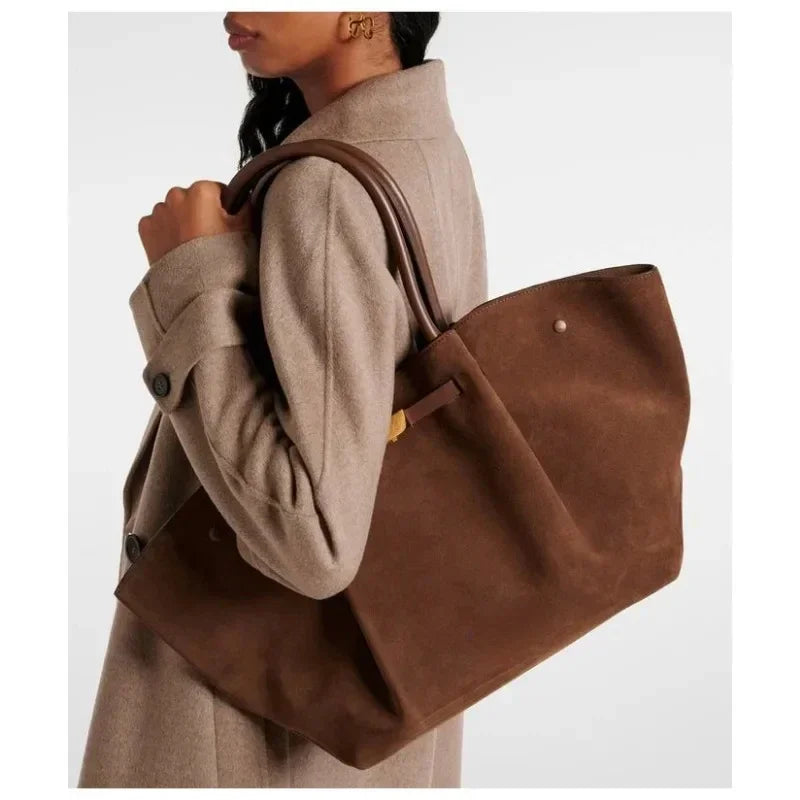 Tote Bag Commuting Retro One-shoulder Hand-held Armpit Bag for Women