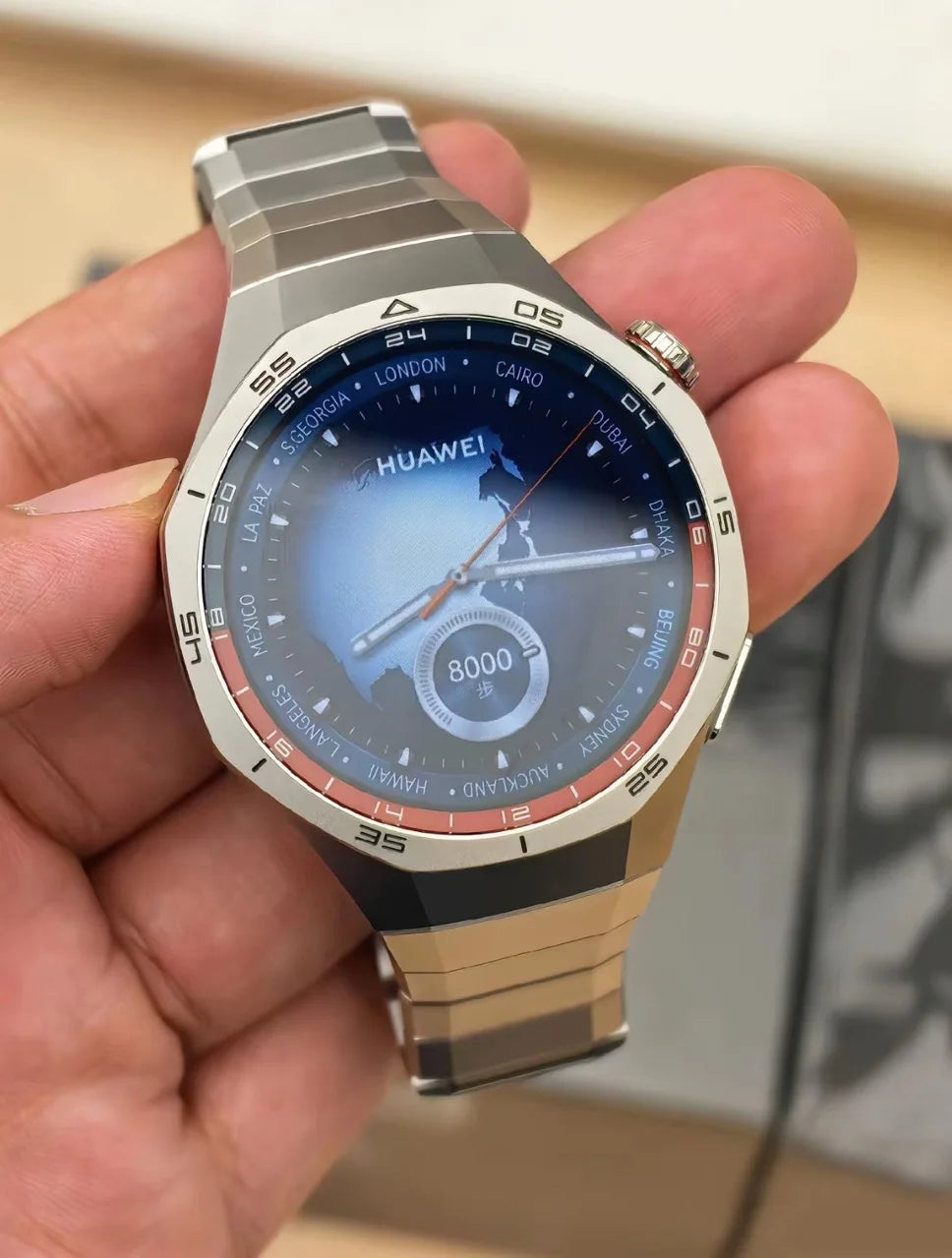 Global Version HUAWEI WATCH GT 5 Pro Ceramic and Titanium Smartwatch Compatible with iOS and Android Up To 14 days Long Battery