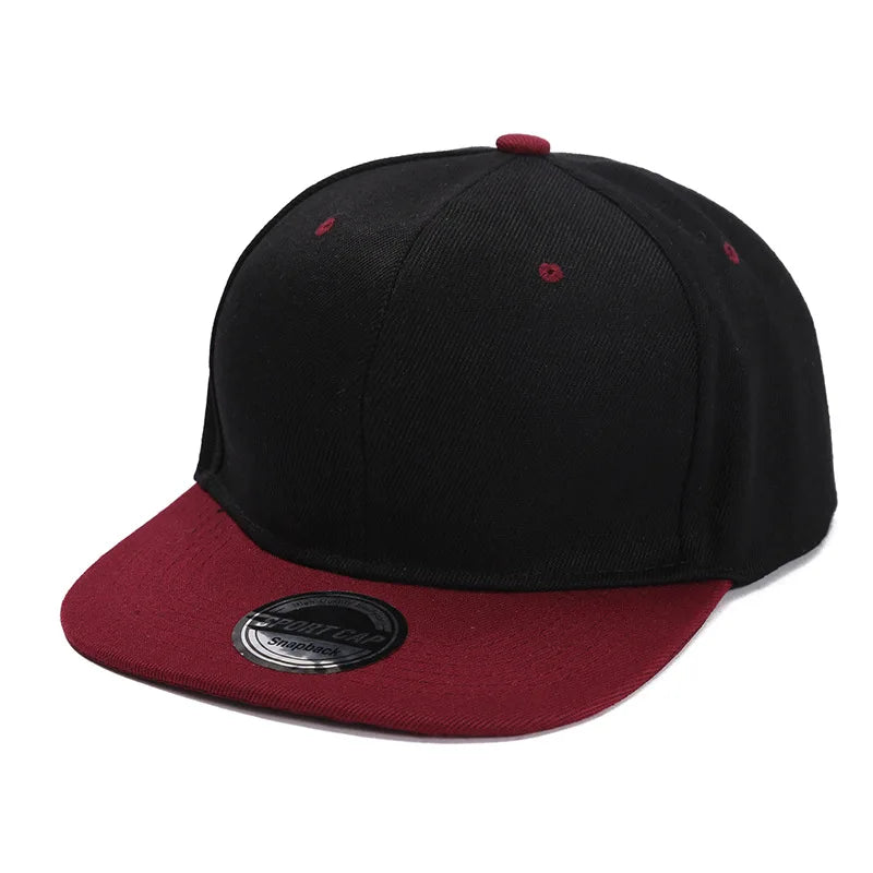Spring and Summer Baseball Cap Flat Brim Camouflage Fashion Hip Snapback Hat Plain Gorras Bone Blank Caps