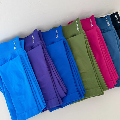 Dfyne Impact Leggings Seamless Gym Clothing for Women Push Up Leggings